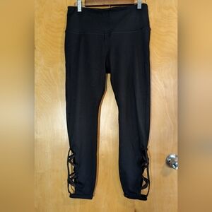 GAIAM Black Yoga Stretch Pants Size Large
